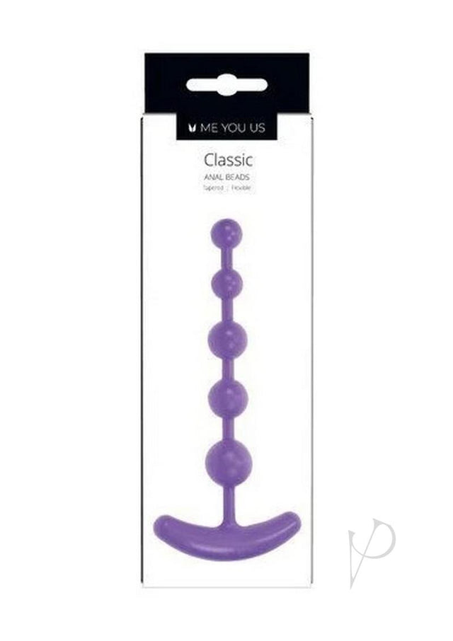 ME YOU US Classic Anal Beads - Purple