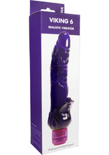 Kinx Viking 6 Realistic Vibrator - Purple