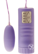 ME YOU US Aqua Silk Vibrating Egg with Wired Remote Control - Purple