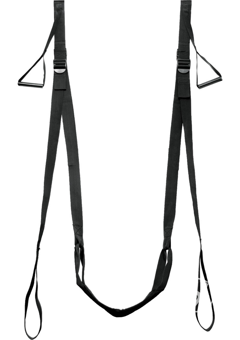 Frisky D` Luxe Entry Sex Sling - Black