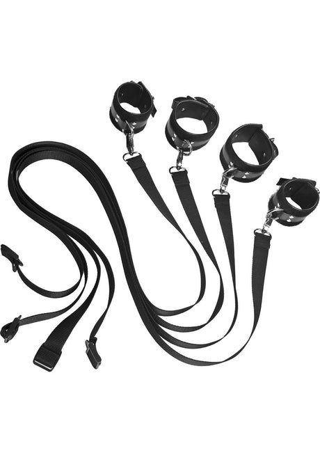 Frisky Four Point Restraint Set - Black