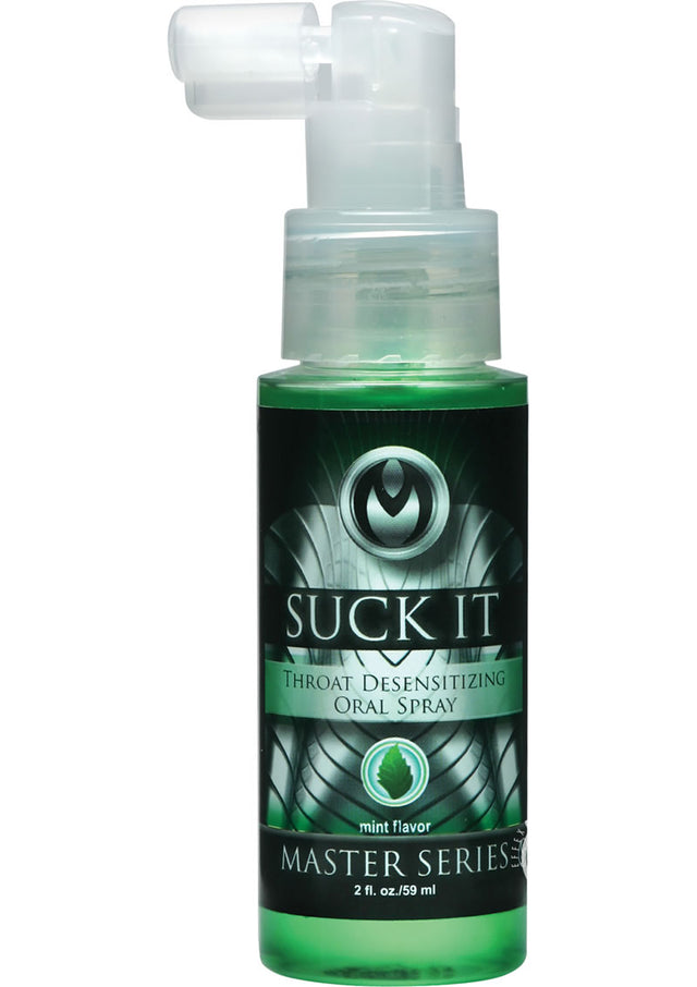 Master Series Suck It Throat Desensitizing Oral Spray 2oz