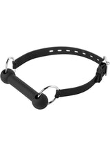 Master Series Mr. Ed Locking Silicone Bit Gag - Black