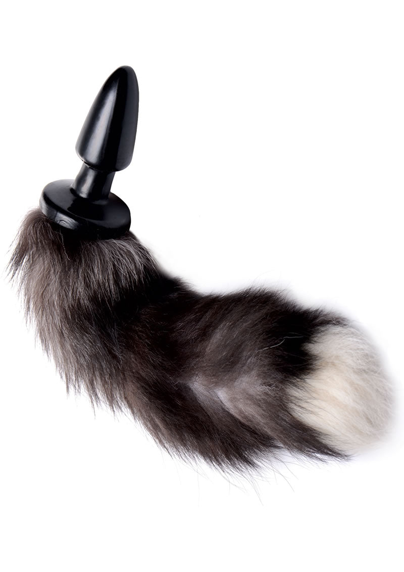 Tailz Fox Tail Anal Plug - Gray