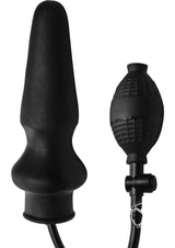 Master Series Expand XL Inflatable Anal Plug - Black