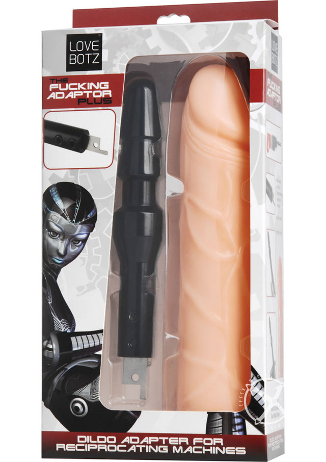 LoveBotz The Fucking Adapter Plus with Dildo - Vanilla