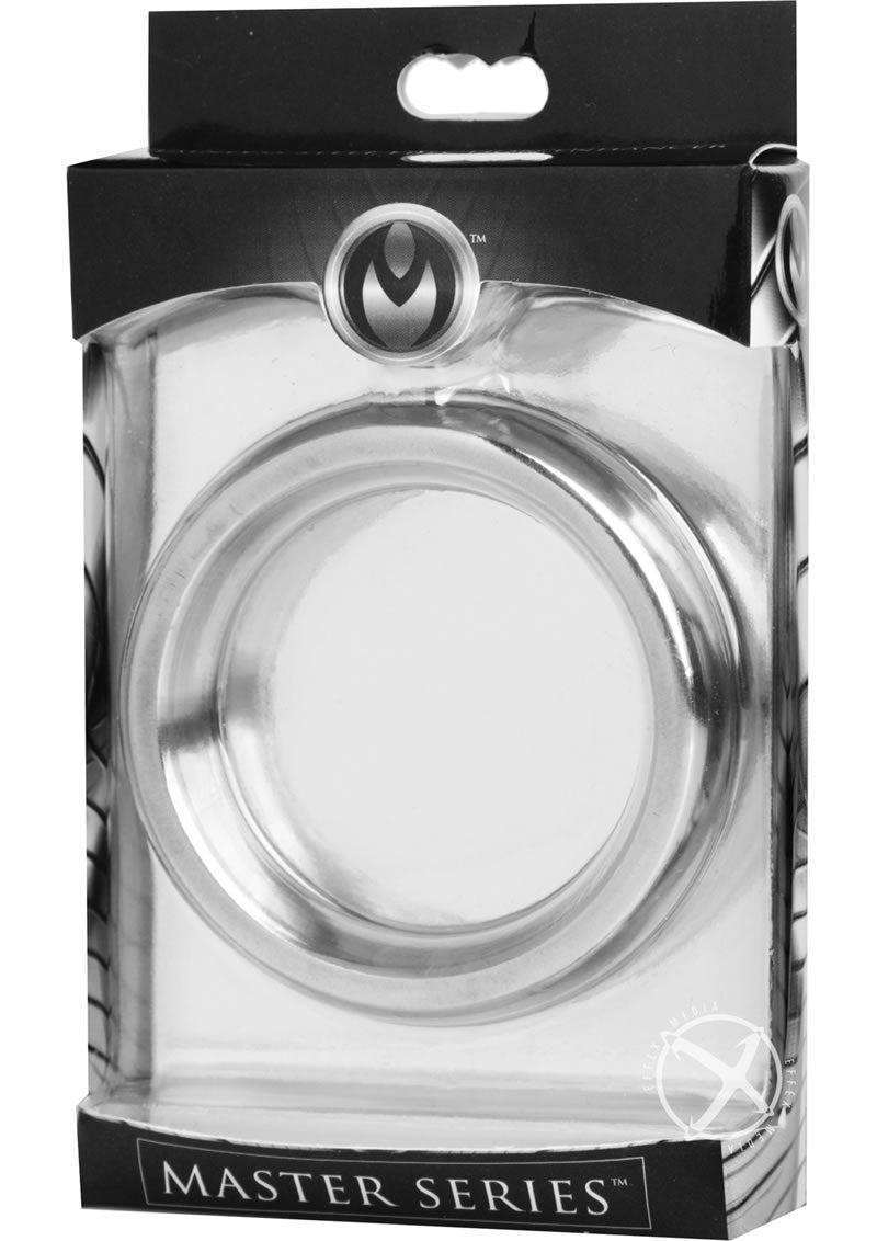 Master Series Stainless Steel Cock Ring - 2in