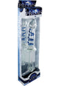 Prisms Nyasa Glass Thrusting Wand - Blue/Clear