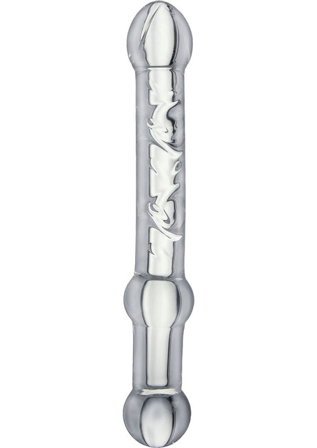 Prisms Prana Glass Thrusting Anal Probe - Clear