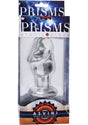 Prisms Asvini Glass Penis Anal Plug - Clear