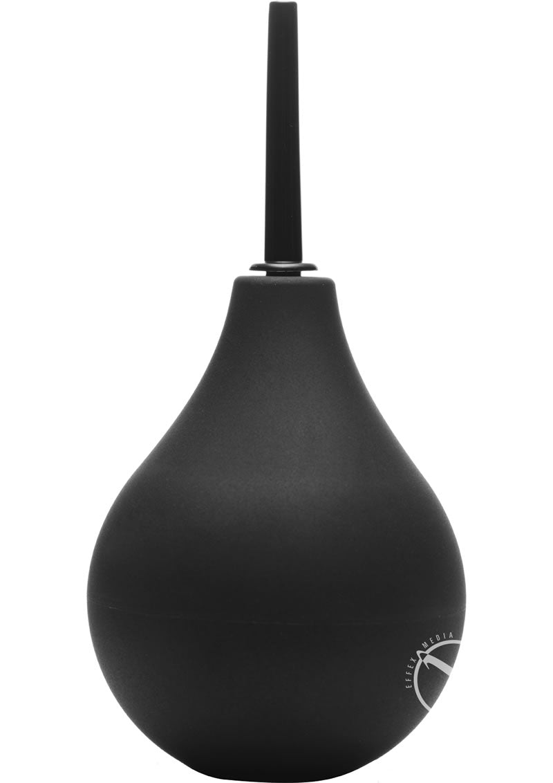 CleanStream Thin Tip Enema Bulb - Black