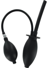 CleanStream Inflatable Enema Plug - Black