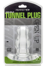 Perfect Fit Double Tunnel Plug - MD - Clear