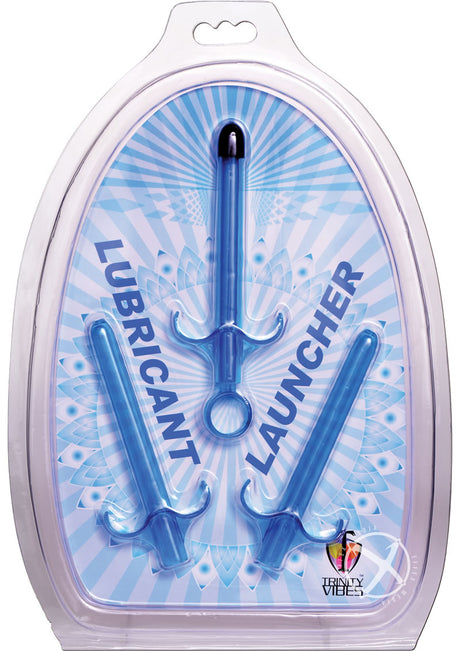 Trinity Vibes Lubricant Launcher (Set Of 3) - Blue