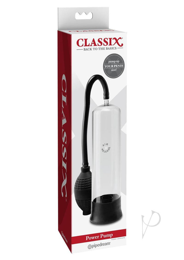 Classix Power Pump 7.5in - Clear