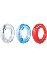 RingO 2 Cock Ring with Ball Sling - Assorted Colors (18 each per box)