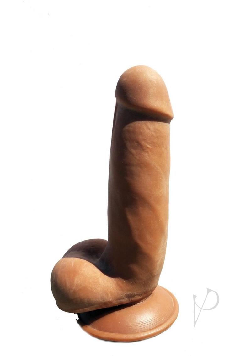 Skinsations Papi Chulo Dildo 6.5in - Caramel