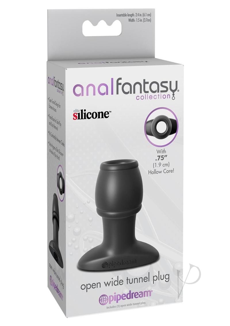 Anal Fantasy Collection Open Wide Silicone Tunnel Plug