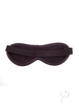 Rouge Leather Blindfold Eye Mask - Red