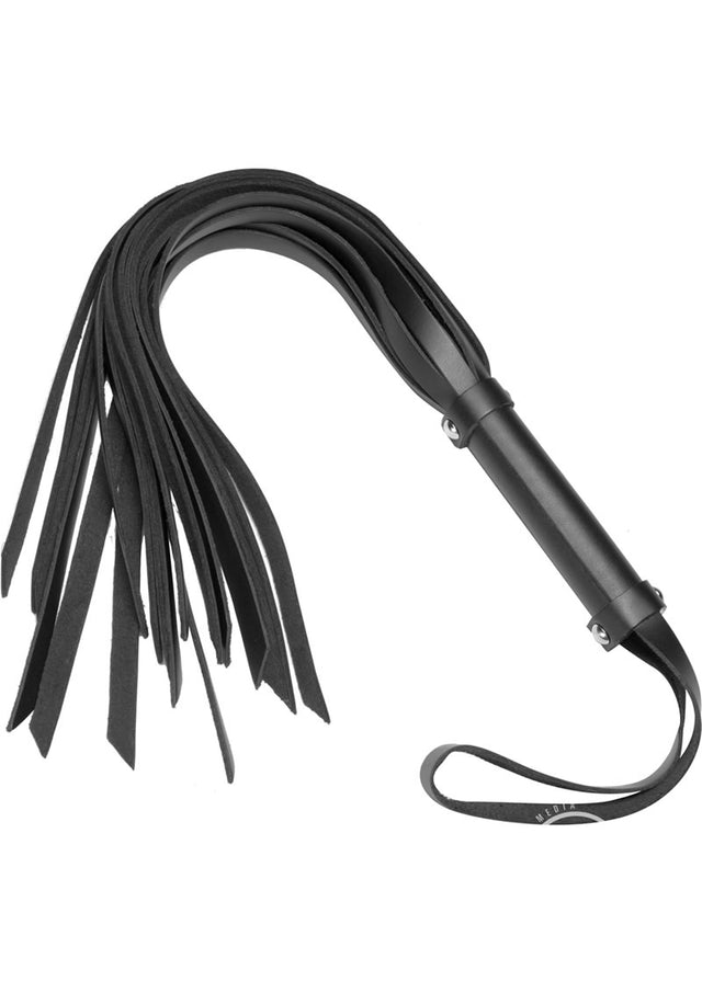 Strict Leather Flogger 24in - Black