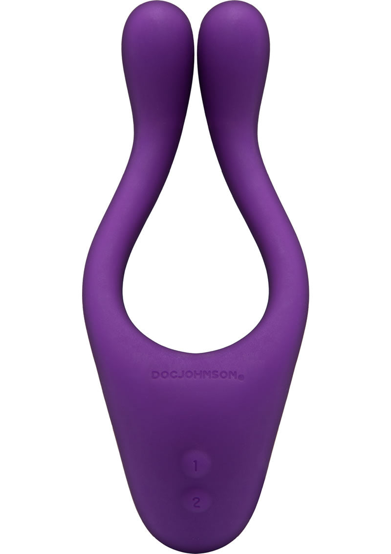 Tryst Rechargeable Multi Erogenous Zone Silicone Massager - Purple