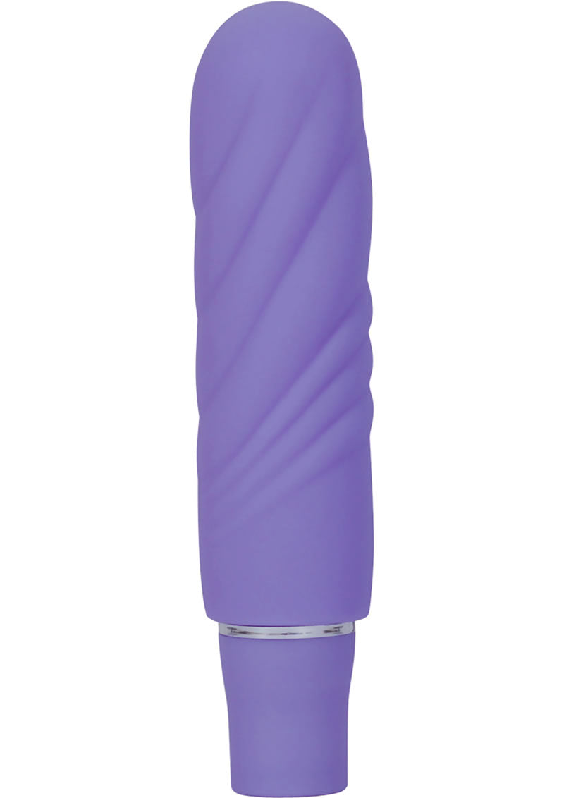 Luxe Nimbus Silicone Mini Vibrator - Periwinkle