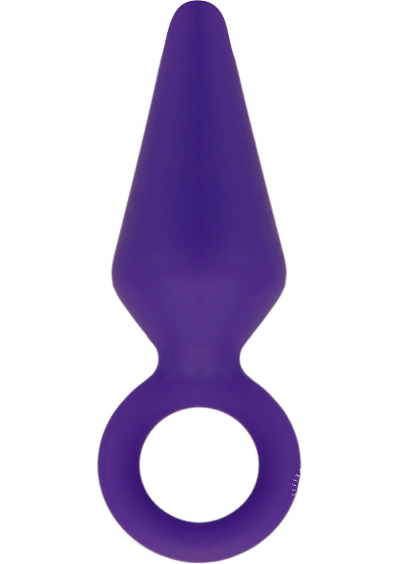 Luxe Candy Rimmer Silicone Butt Plug - Medium - Purple