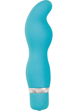 Perfection Lil Tease Silicone Vibrator 4.85in - Turquoise