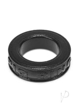 Oxballs Pig Ring Silicone Cock Ring - Black