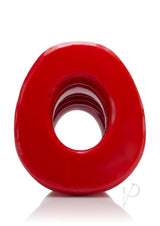 Oxballs Pig-Hole-3 Large Silicone Hollow Butt Plug - Red