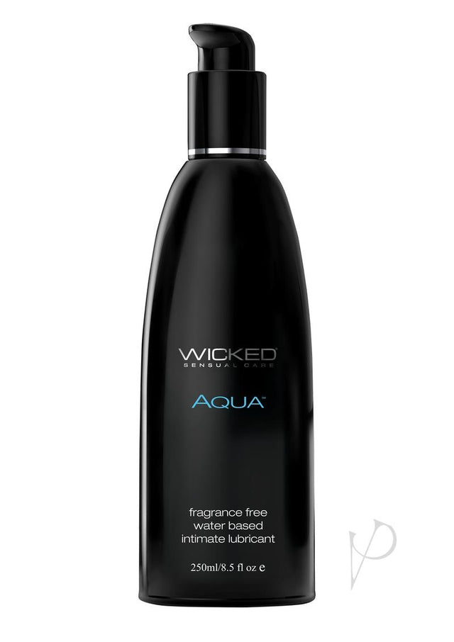 Wicked Aqua Water Based Lubricant Fragrance Free 8.5oz