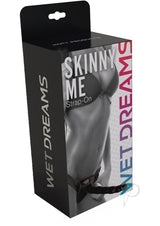 Wet Dreams Skinny My Strap-On 7in - Black