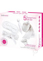 Bodywand Couples Collection Honeymoon Gift Set (5 Piece Set) - White