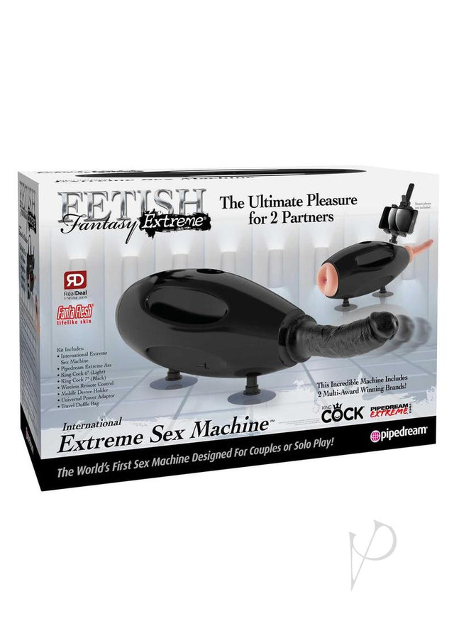 Fetish Fantasy Extreme International Extreme Sex Machine - Black