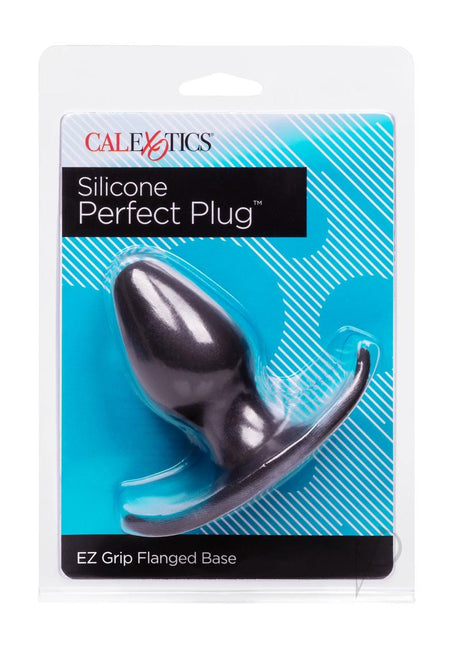 Perfect Plug Silicone Anal Plug 3.5in - Black