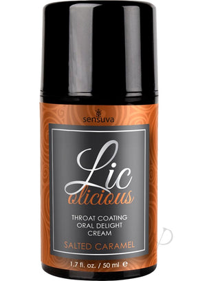 Licolicious Throat Coating Oral Delight Cream Salted Caramel 1.7oz