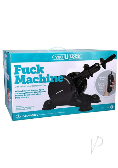 Vac-U-Lock Fuck Machine - Black