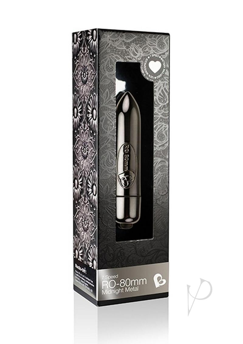 RO 80mm Sir Luvalot Be My Knight Bullet Vibrator - Gunmetal