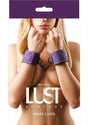 Lust Bondage Wrist Cuff - Purple