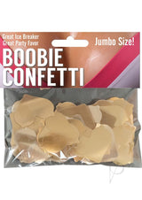 Boobie Mylar Confetti Pack Gold Jumbo Size