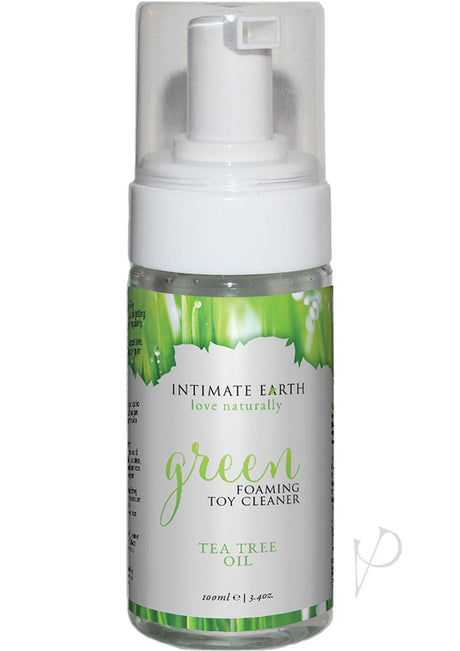 Intimate Earth Green Foaming Toy Cleaner Tea Tree Oil 3.4oz