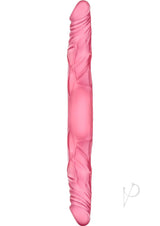 B Yours Double Dildo 14in - Pink