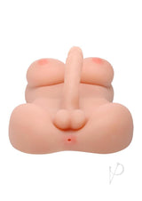 Sexflesh Terri Trans Love Doll - Torso - Vanilla