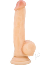 Coverboy Mr. Jackhammer Dildo with Balls 8.5in - Vanilla