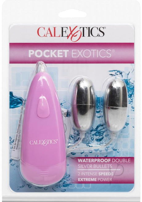 Pocket Exotics Double Silver Bullets -Pink