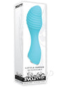 Little Dipper Rechargeable Silicone Vibrator - Aqua