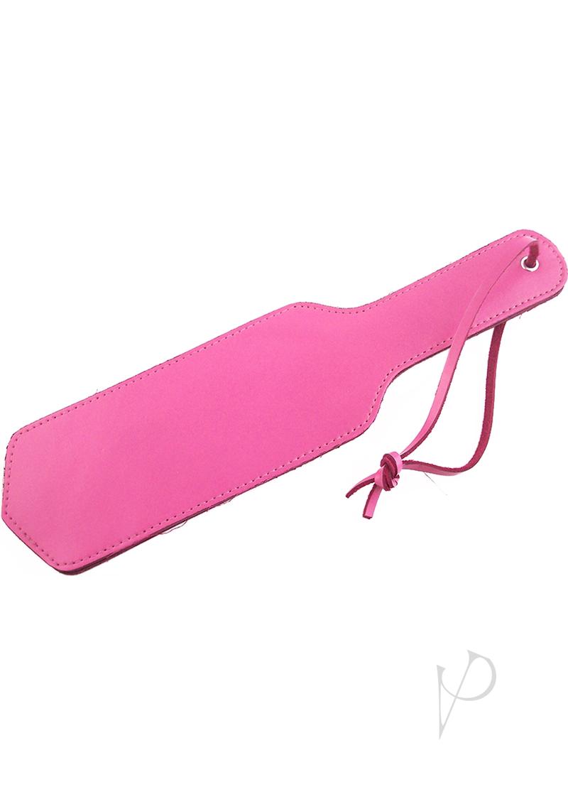 Rouge Leather Paddle - Pink