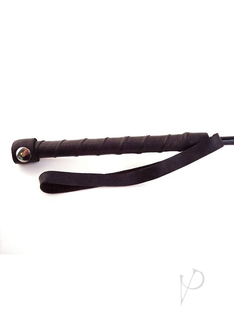 Rouge Fifty Times Hotter Leather Hand Riding Crop - Pink