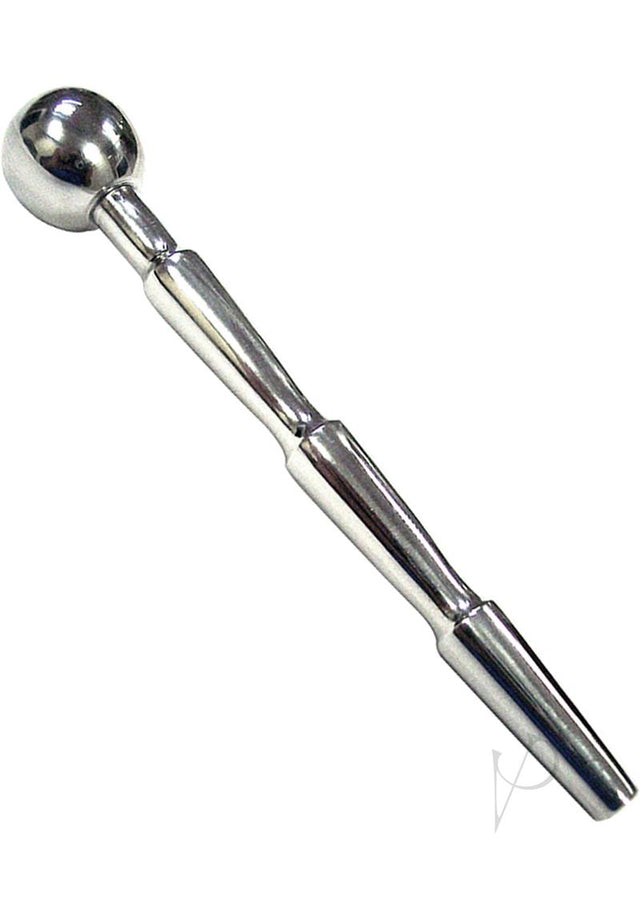 Rouge Three Stage Stainless Steel Urethral Plug - Silver