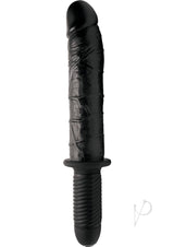 Master Series Violator XL Vibrating Dildo Thruster - Black